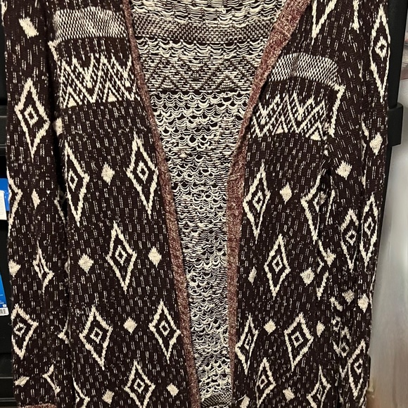 Marcines Jackets & Blazers - Lightweight Sweater Duster with hood